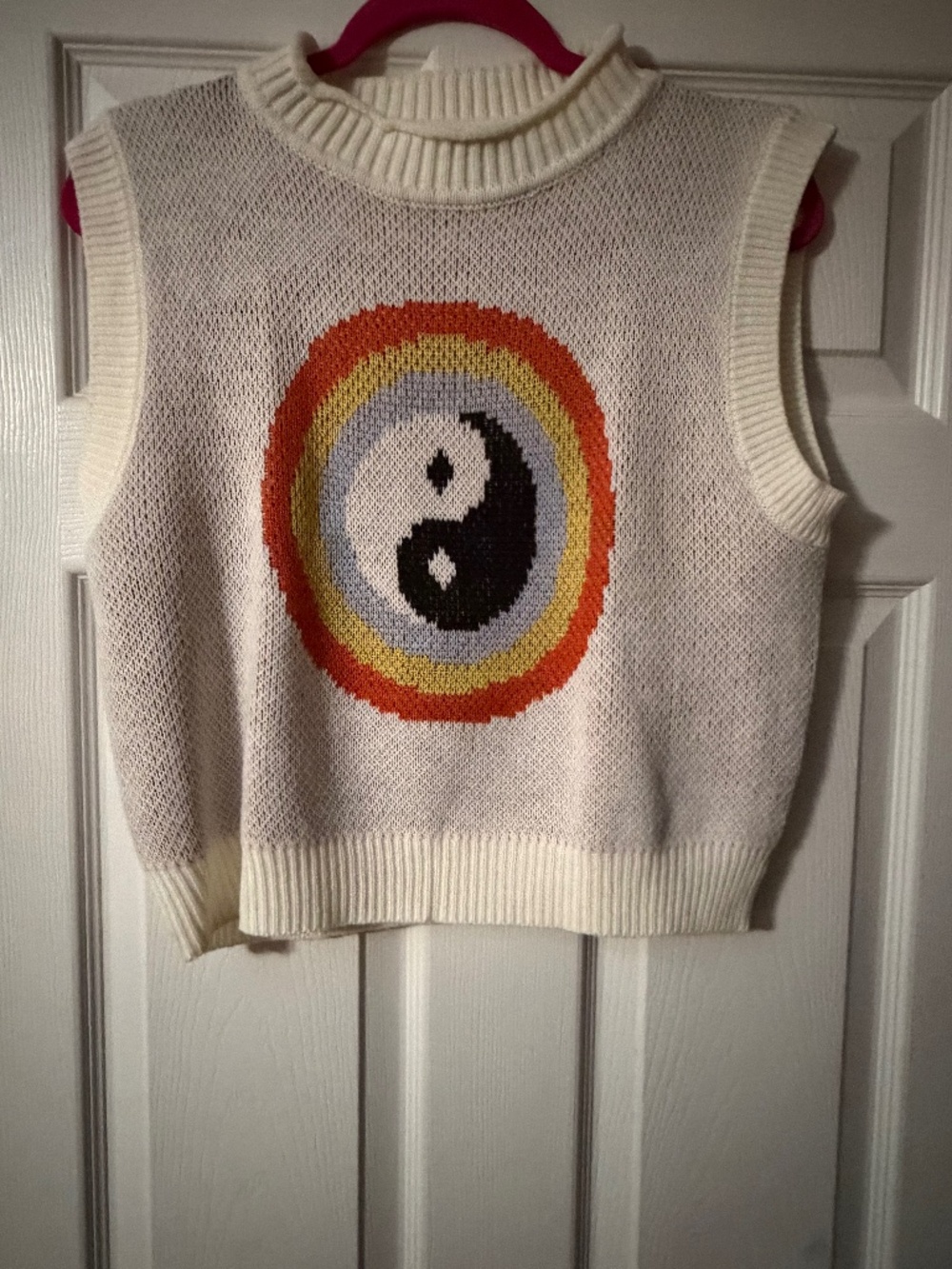 Adorable Ying Yang Sweater Vest